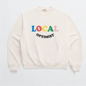 Madhappy local optimist crewneck fleece sweatshirt excellent condition size XS